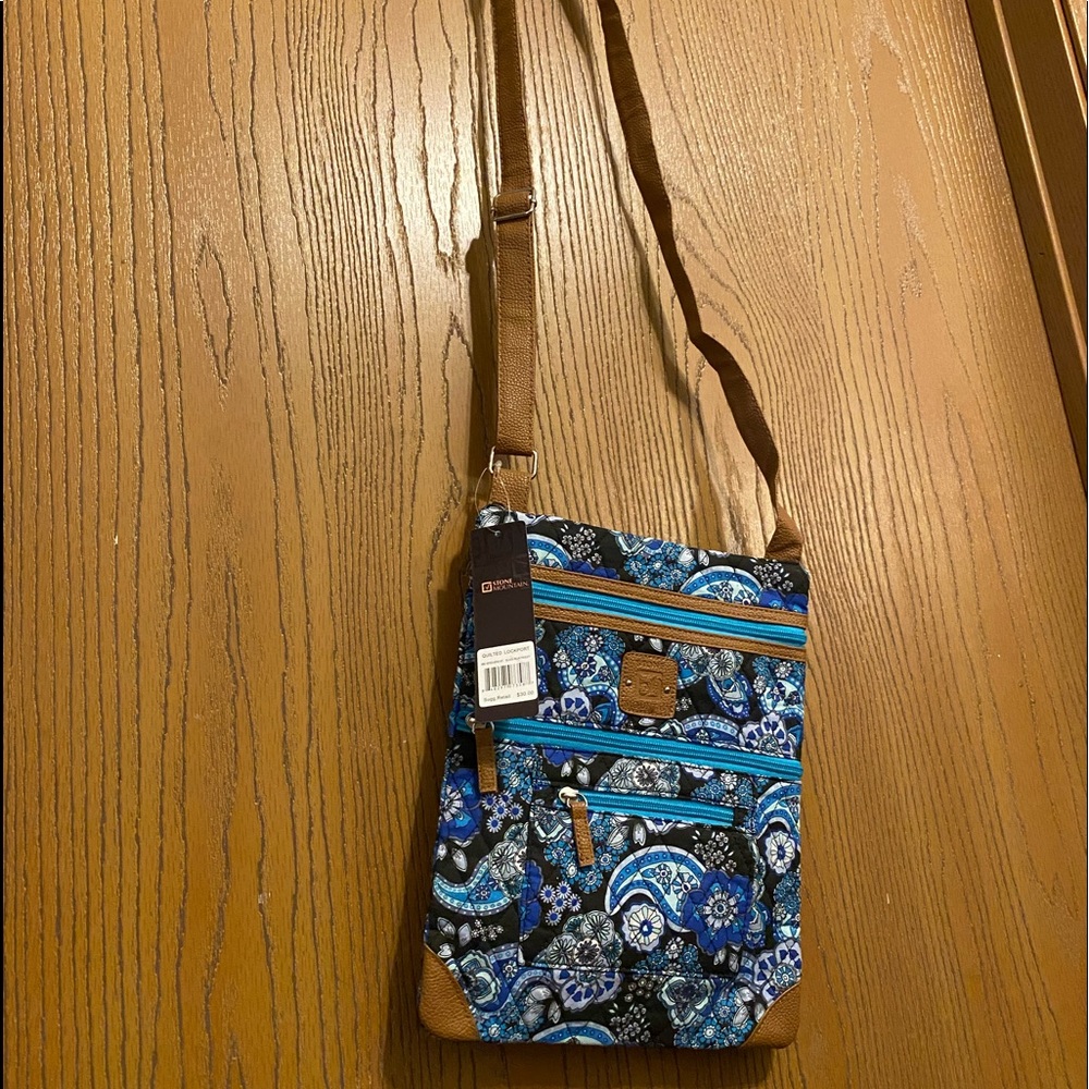 Blue purse